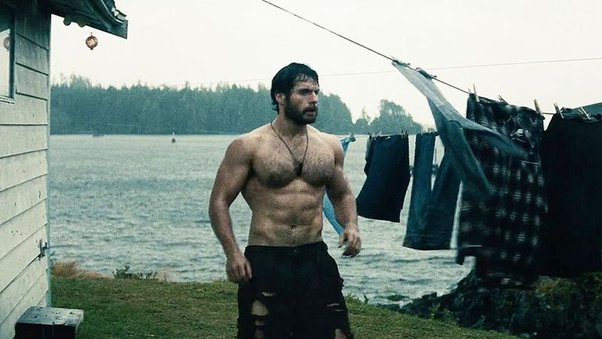 Henry Cavill Shirtless in Man of Steel