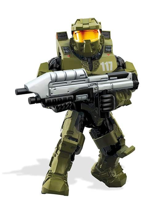 The Iconic Halo Mega Bloks Master Chief Action Figure 13