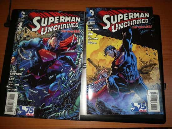 comic book collecting of superman unchained