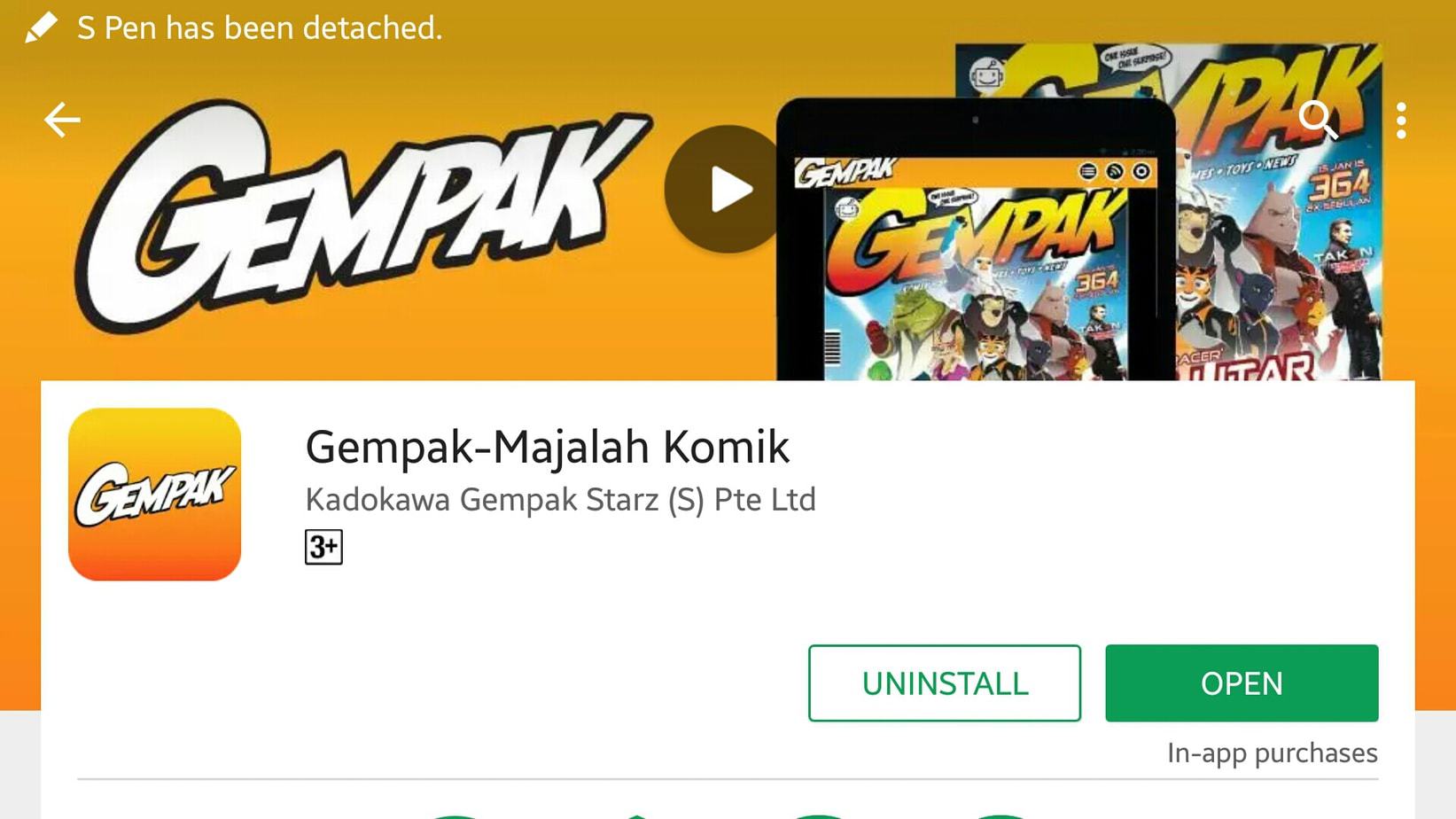 Gempak: Info-Comic Magazine - Free Download of The Latest Issue Through The Android Apps 1