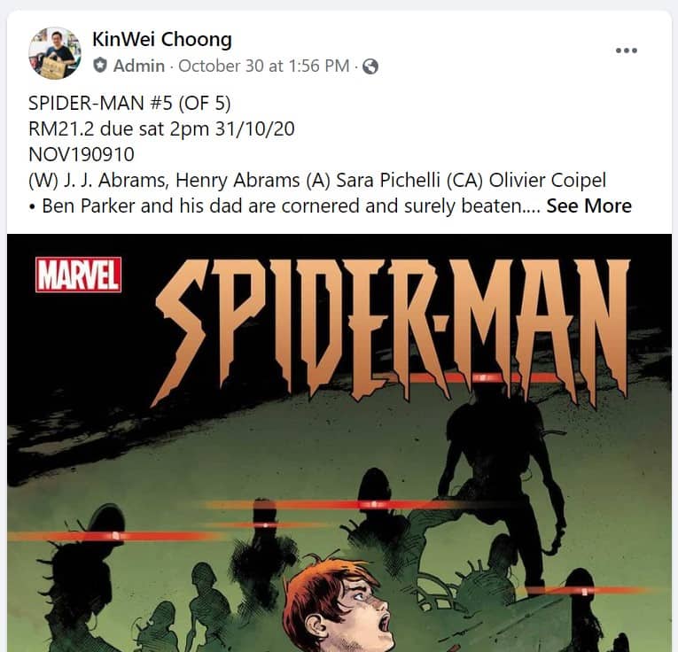 How to order comics from Malaysia Comics Alliance