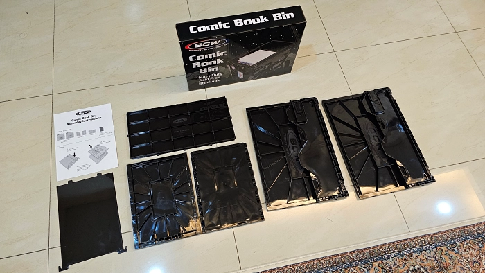 BCW Short Comic Book Bin Unboxing