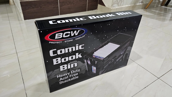 BCW Short Comic Book Bin